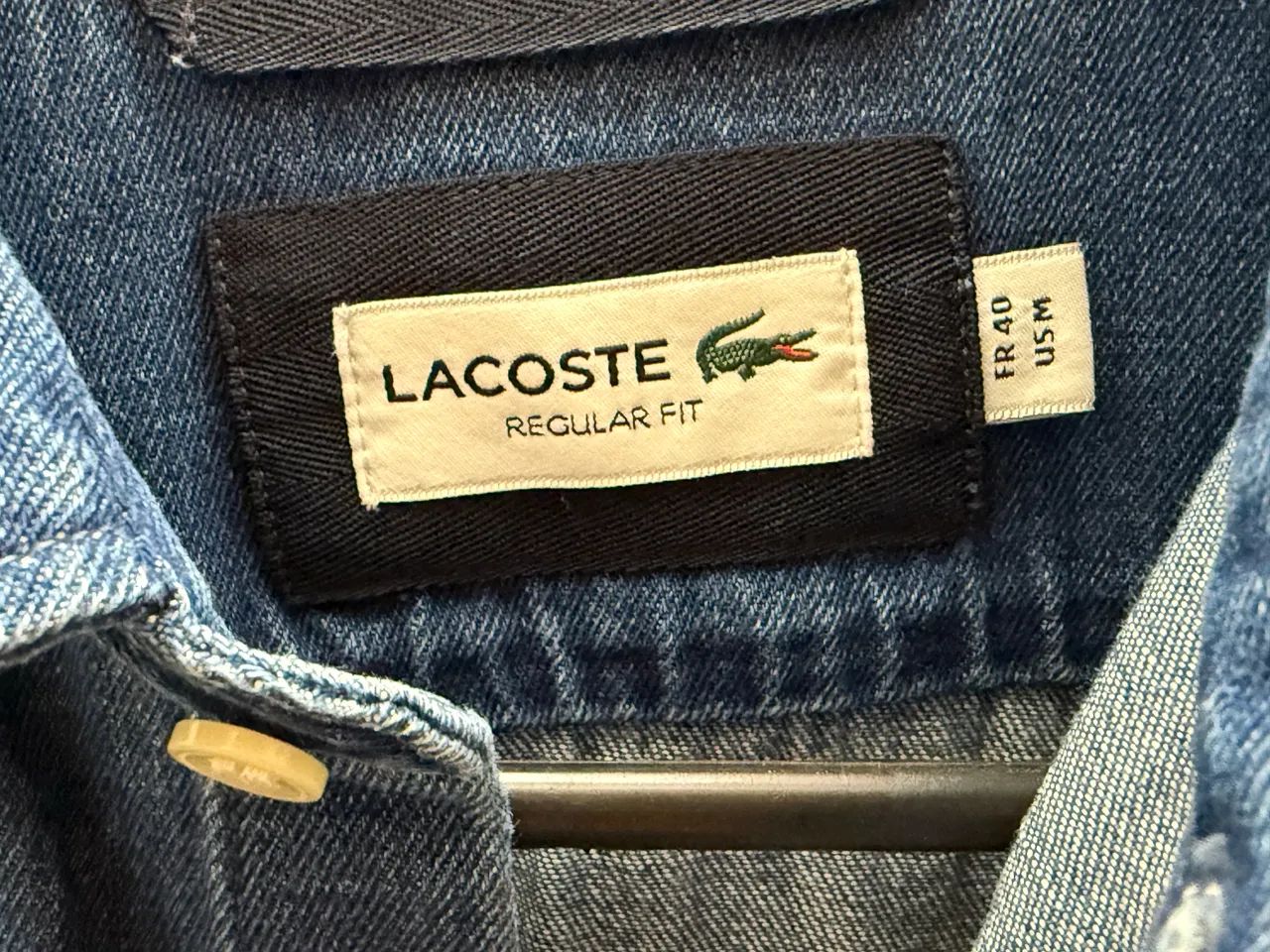 CAMISA JEANS LACOSTE ORIGINAL  - Foto 2