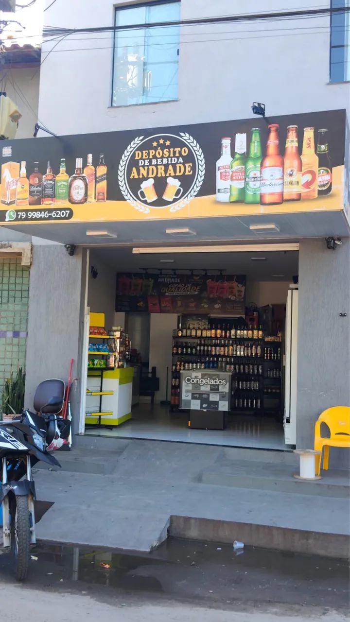 Ponto depósito de bebidas 