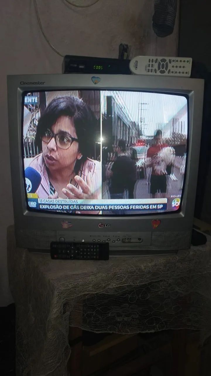 Tv LG 20polegadas com conversor digital e controle 