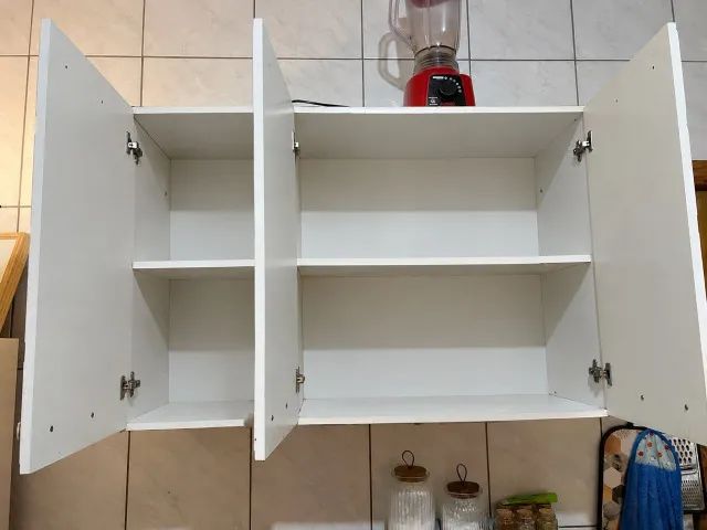 AÉREO DE COZINHA BRANCO - 3 PORTAS - Foto 2