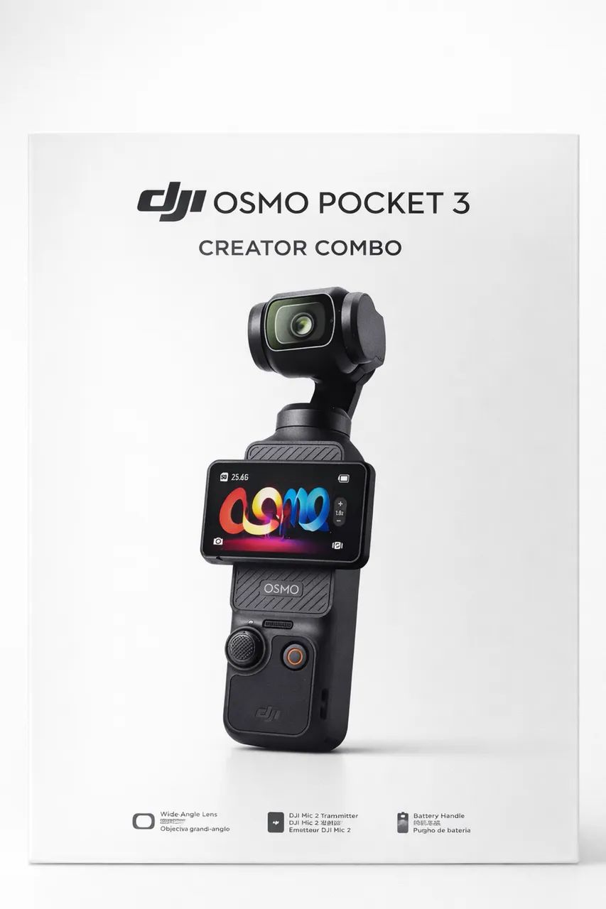 DJI OSMO POCKET 3 CREATOR COMBO - KIT COMPLETO PARA INFLUENCERS