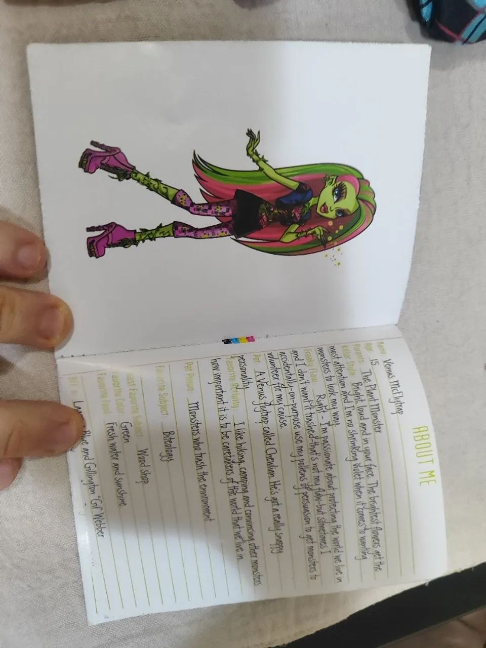 Diário de Venus McFlytrap - Monster High G1 (original) - Foto 3