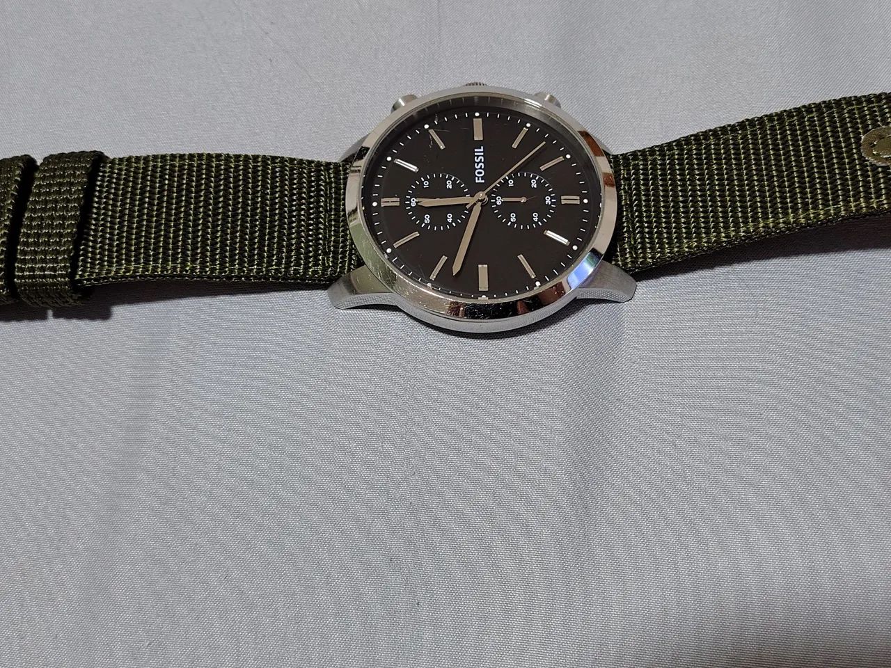 RELOGIO FOSSIL CHRONO IMPECÁVEL! GRANDÃO 