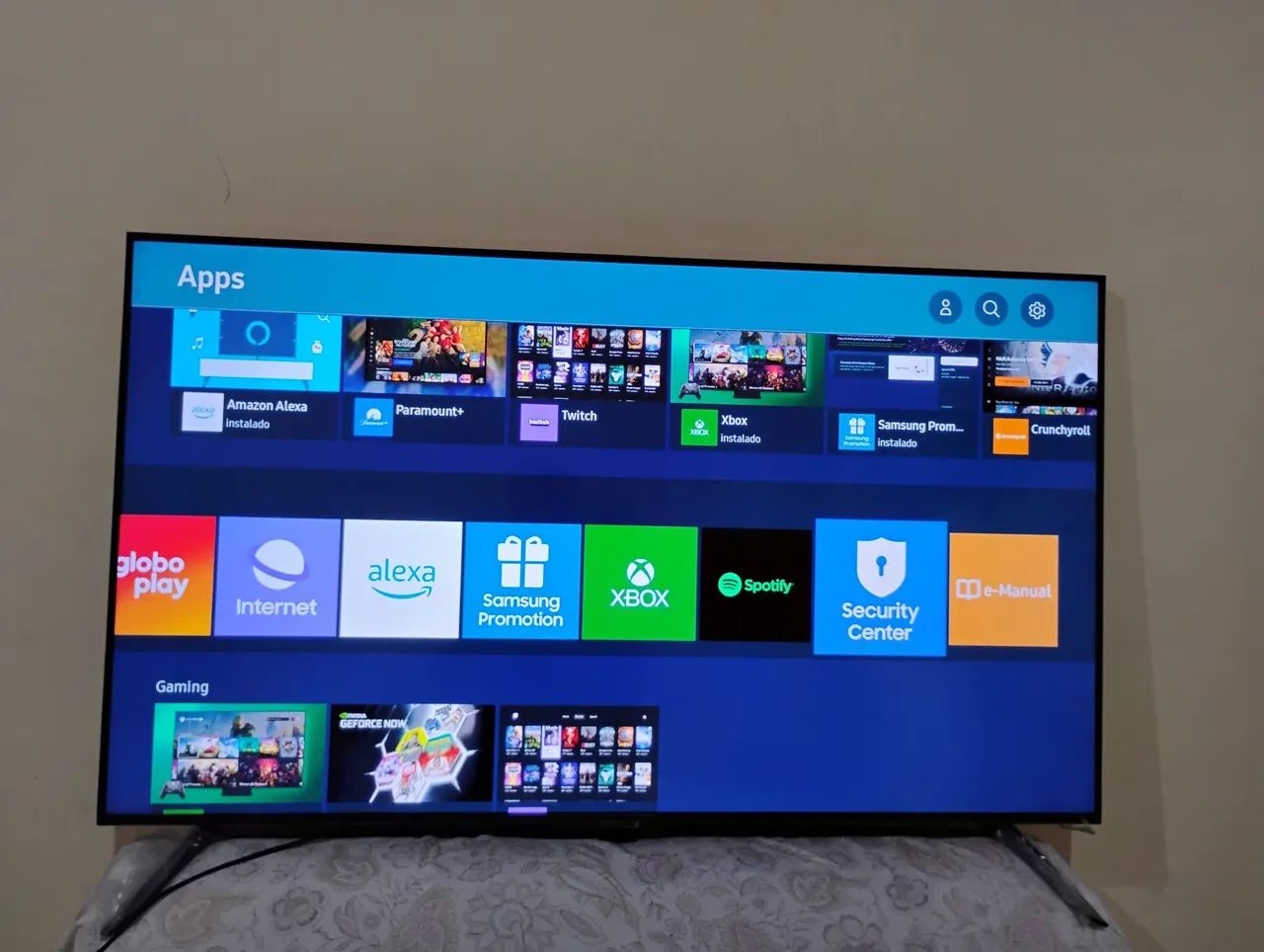 TV Smart 4K 49 polegadas Samsung - Foto 2