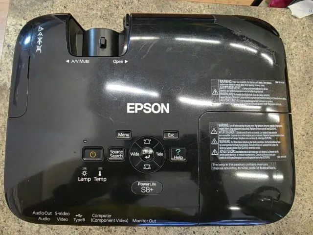 Projetor Epson PowerLite S8 - Foto 4