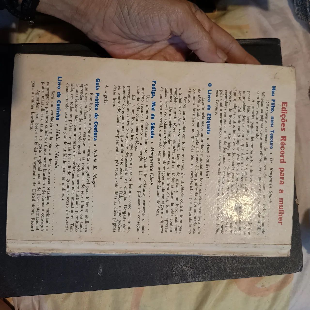 Livro Meu Filho, Meu Tesouro 1962 - Foto 5