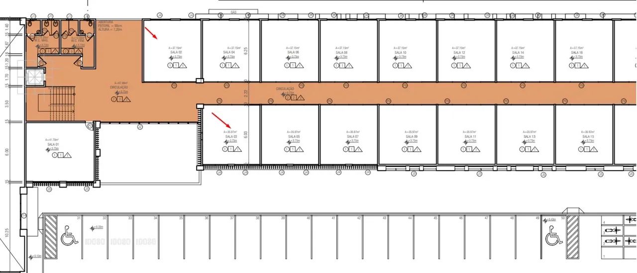SALA PARA ALUGAR - REPASSE DE SALA- SHOPPING TIROL (EUSÉBIO/CE)  - Foto 4