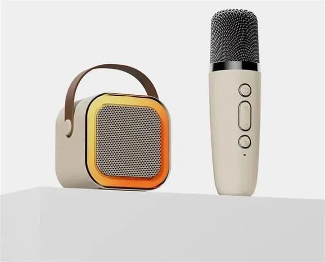Caixa de som com karaokê e bluetooth - Foto 5