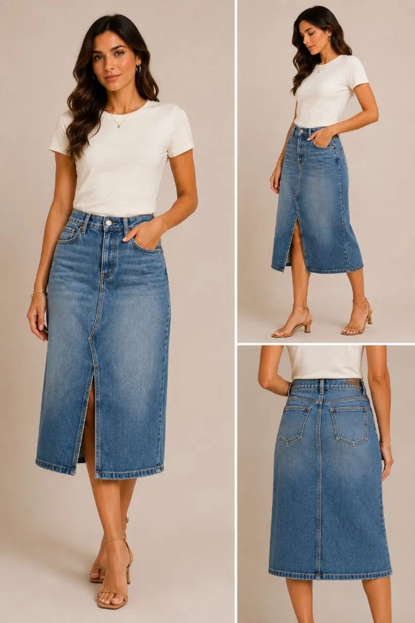 Saia Jeans Zara