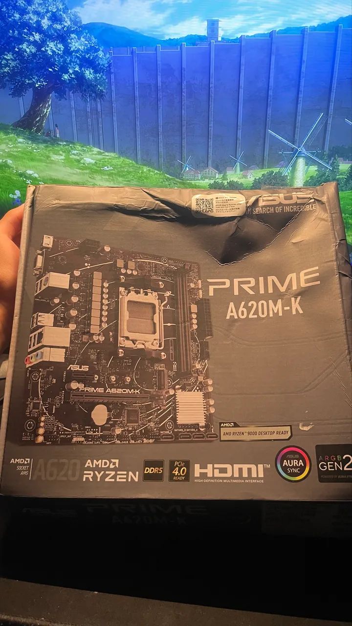 PLACA MAE ASUS PRIME A620-K DDR5 AM5 M-ATX CHIPSET
