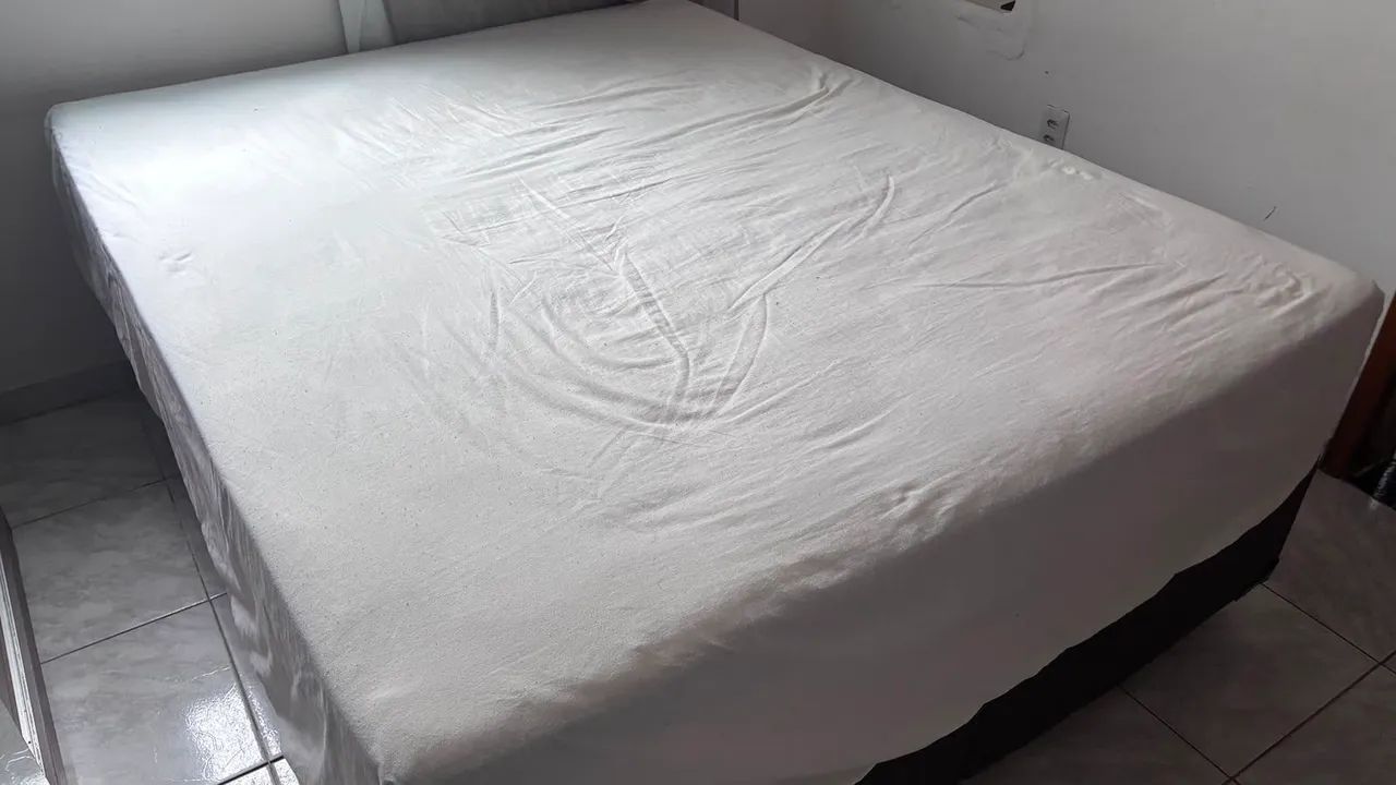 Cama box casal Queen size incluso colchão Royal  - Foto 2