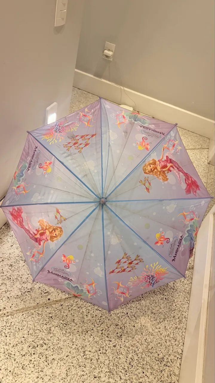 Guarda-chuva da Barbie 