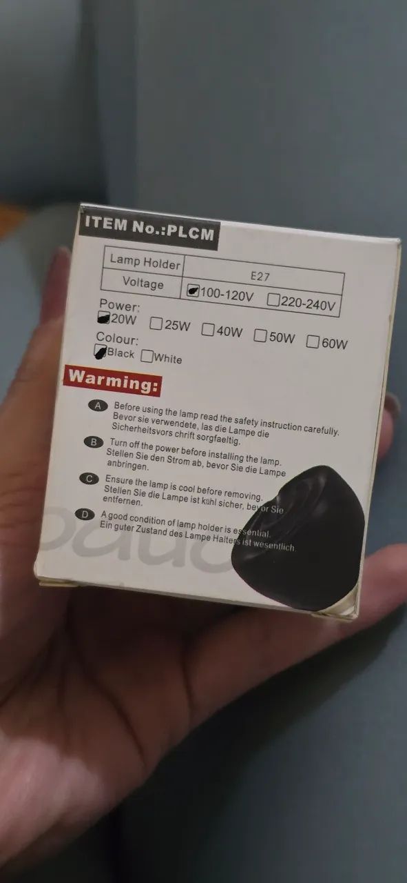 Lâmpada aquecedora para pets - Foto 3