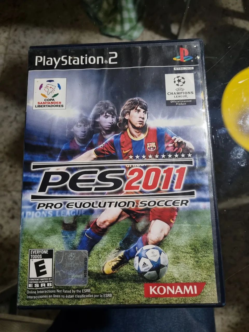 Título: PES 2011 PlayStation 2 - Original Completo (Capa e Manual)