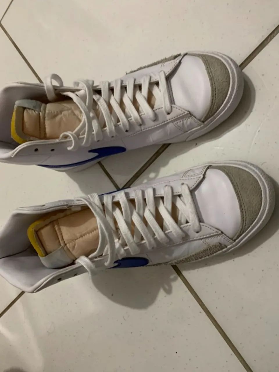 Tênis Nike Blazer Mid '77 Racer Blue 41 - Foto 3