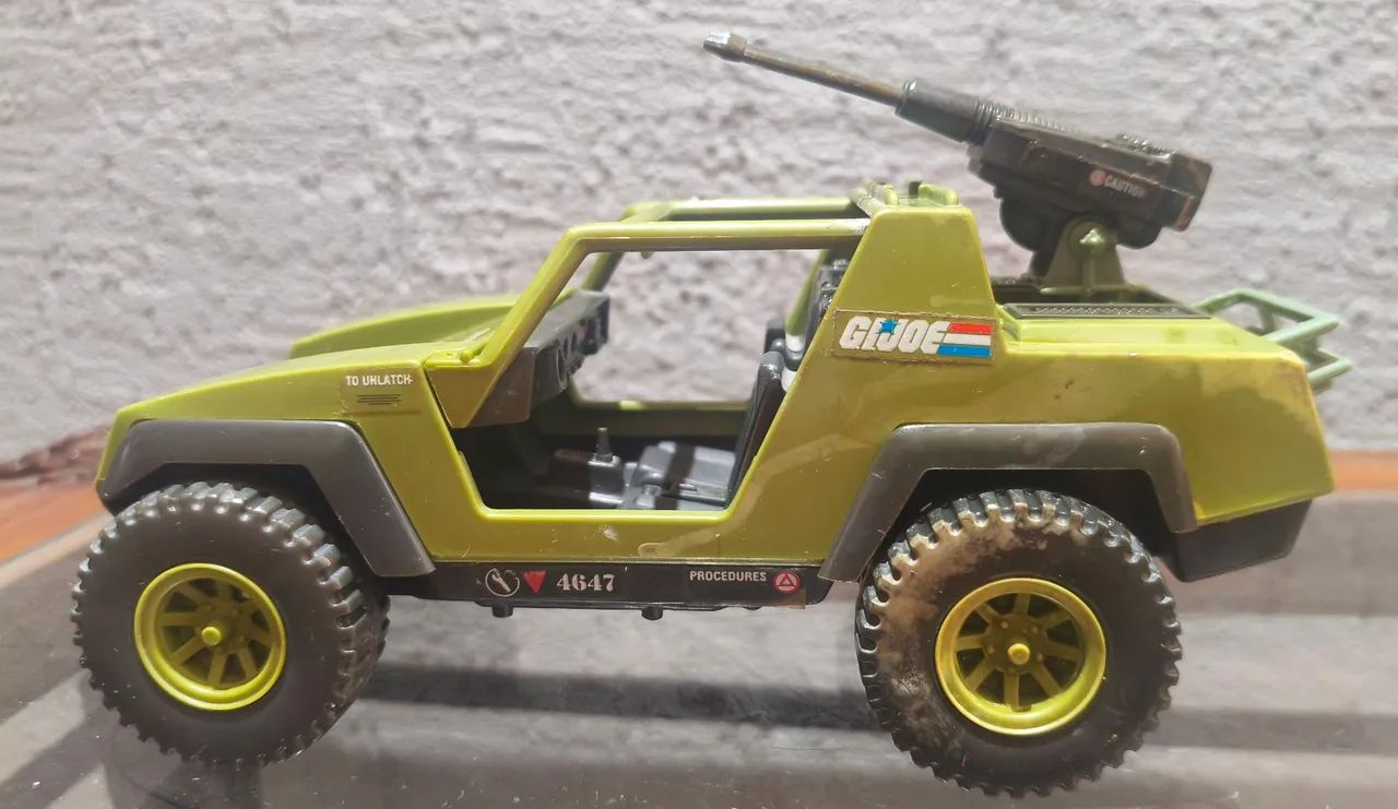GI JOE /COMANDOS EM AÇÃO/VAMP COM PILOTO CLUTCH  - Foto 4