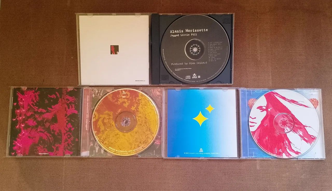 Cd's Alanis Morissette Jagged Little Pill e Under Rug Swept (Excelente) Unplugged (Ótimo)  - Foto 2