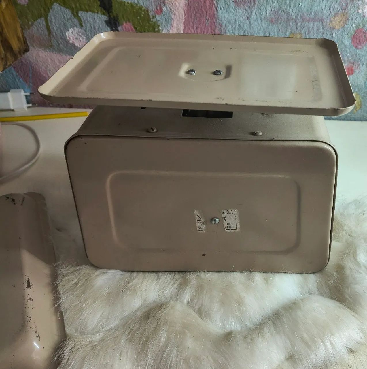 Balança antiga de mesa Yara - Foto 4