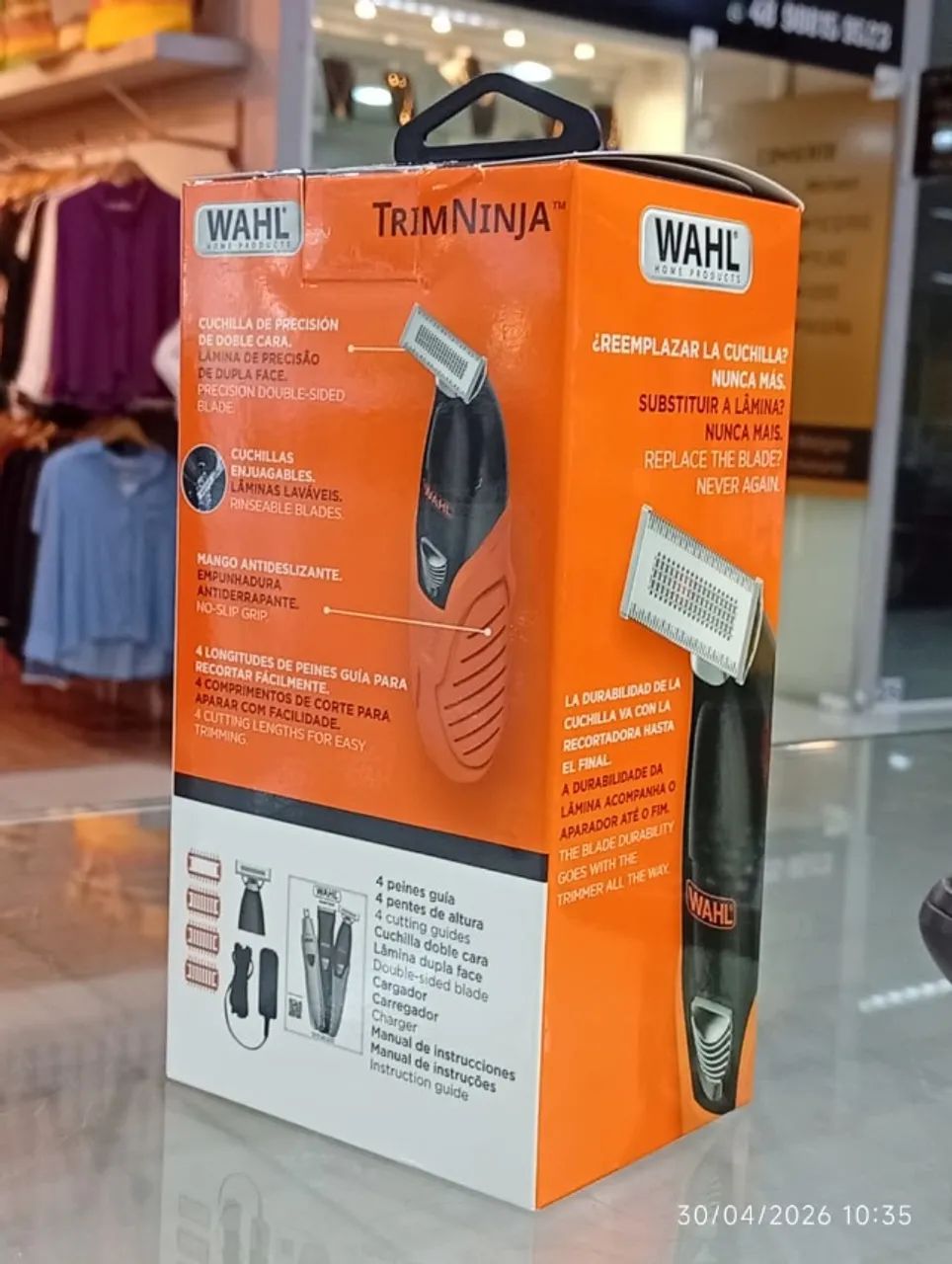 APARADOR PARA CORPO WAHL TRIMNINJA - Foto 2