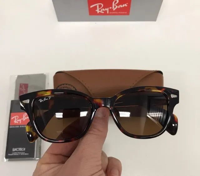 óculos de sol ray ban malibu tartaruga - Foto 5