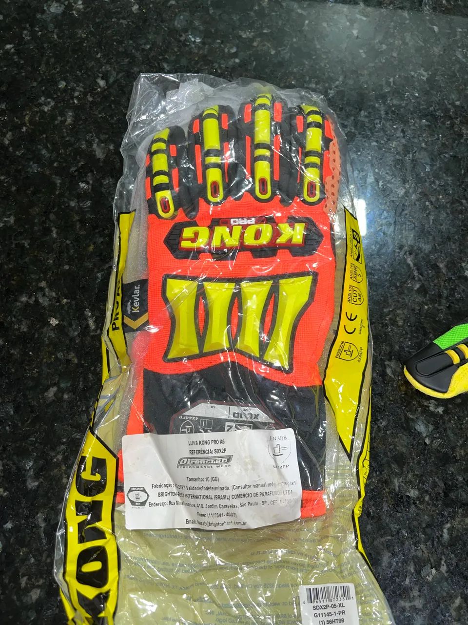 Luvas de  impacto kong A5