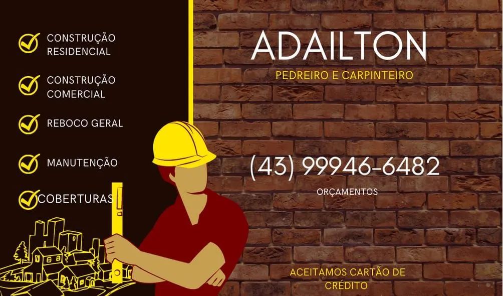 Pedreiro/carpinteiro 
