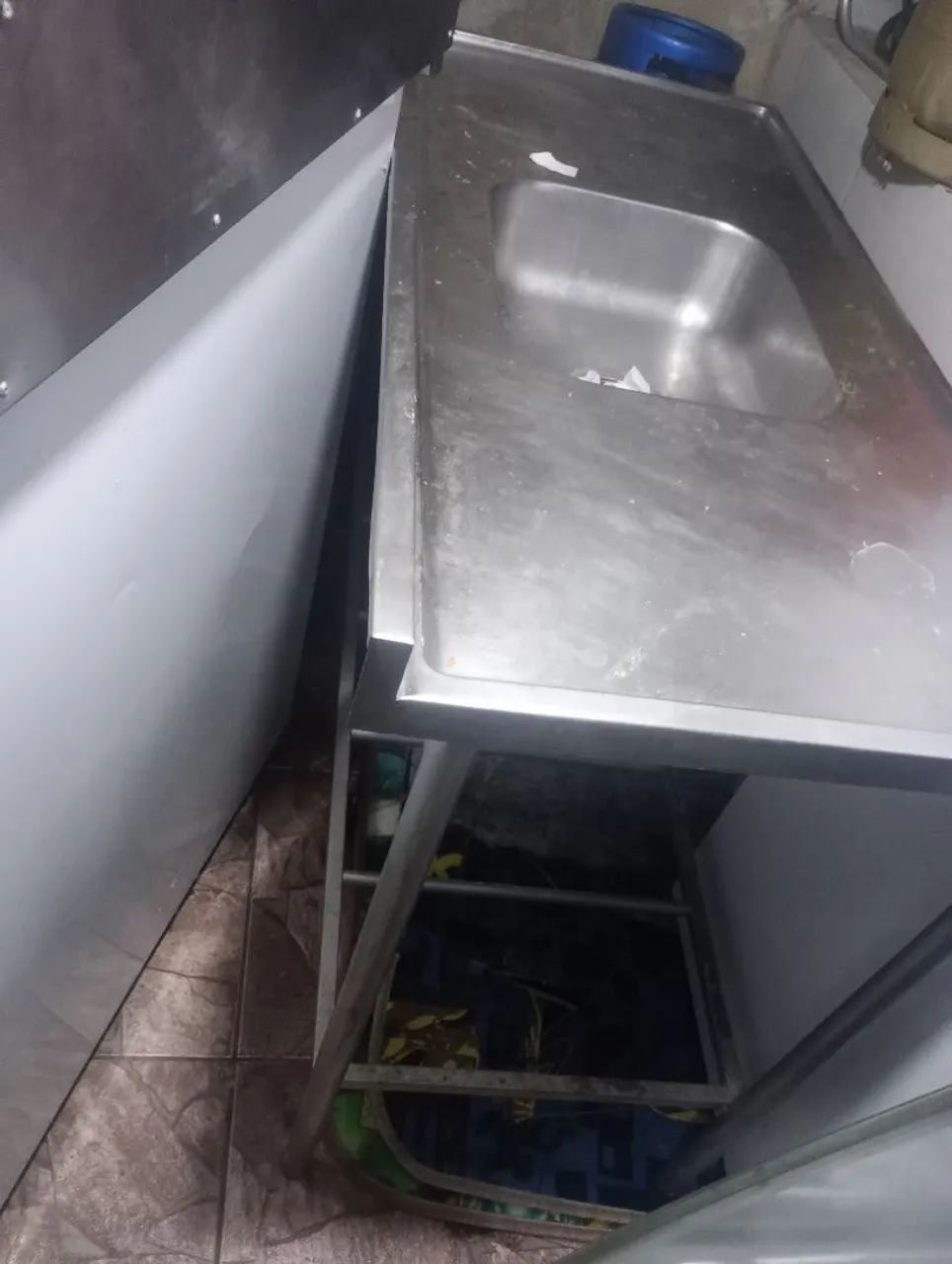 Pia com base toda em inox  - Foto 2