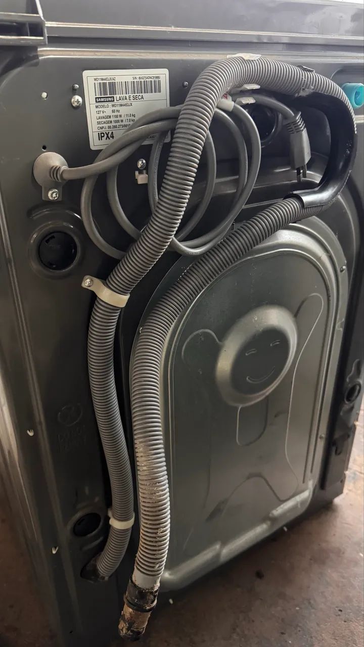 Vendo Lavadora Lava e Seca Samsung  Semi nova - Foto 5