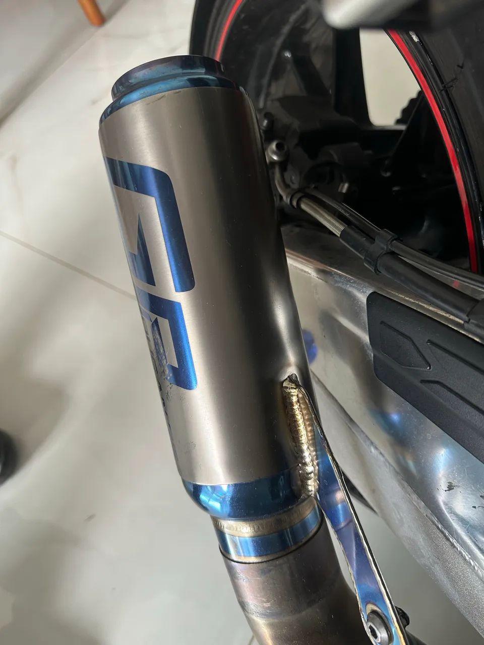 Ponteira em Titanium Lougan 60mm - Foto 3