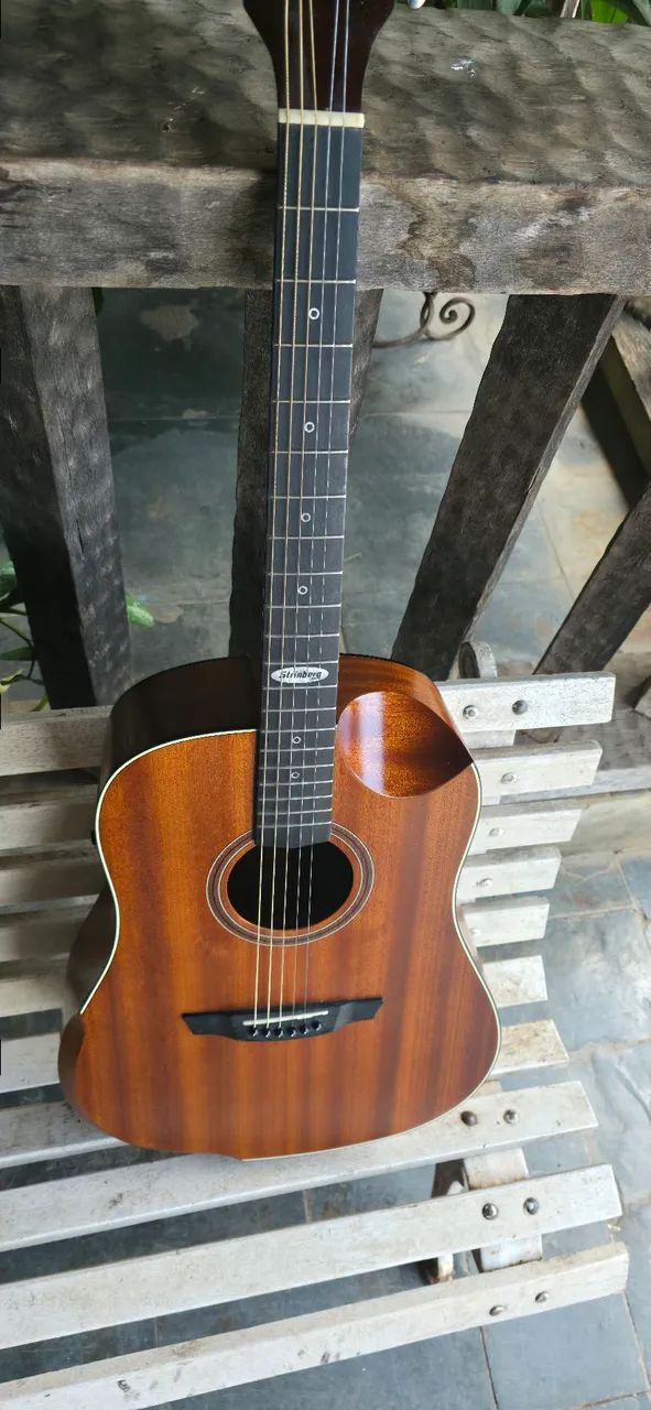 Violão Strinberg com efeitos  - Foto 4