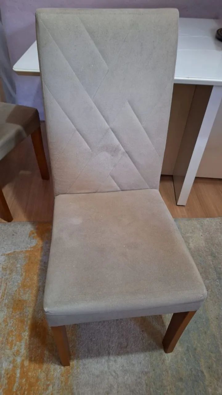 Mesa com 6 cadeiras Usada  - Foto 3