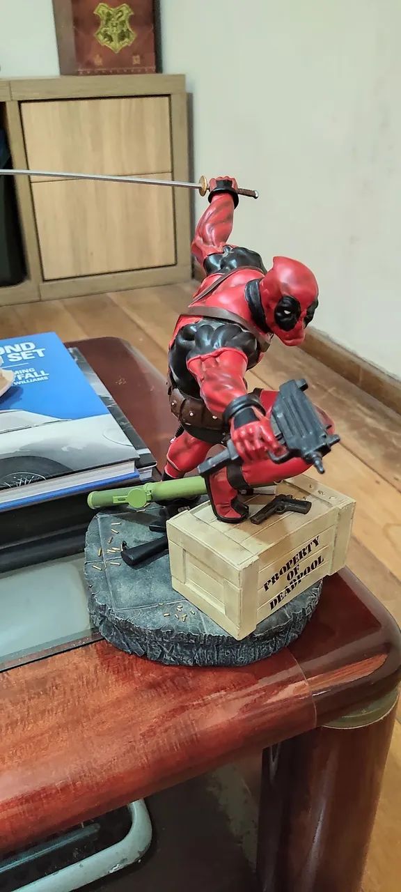 Deadpool Fine Art 1/6 - Kotobukiya (SEM O MINI DEADPOOL) - Foto 5