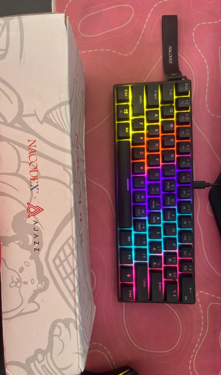 Teclado ajazz/nacodex 60% - Foto 2