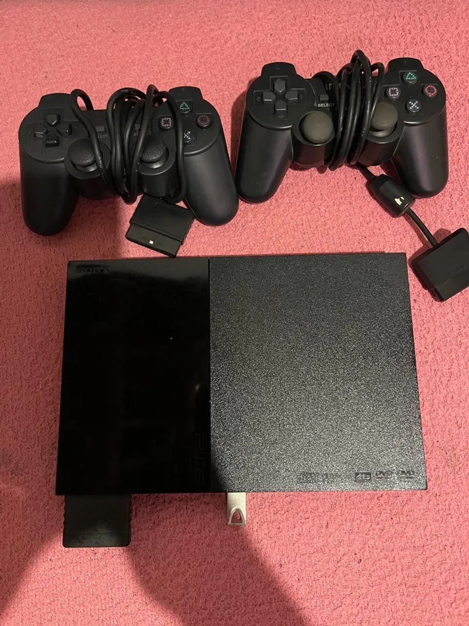 PS2 + 2 Controles - Foto 3