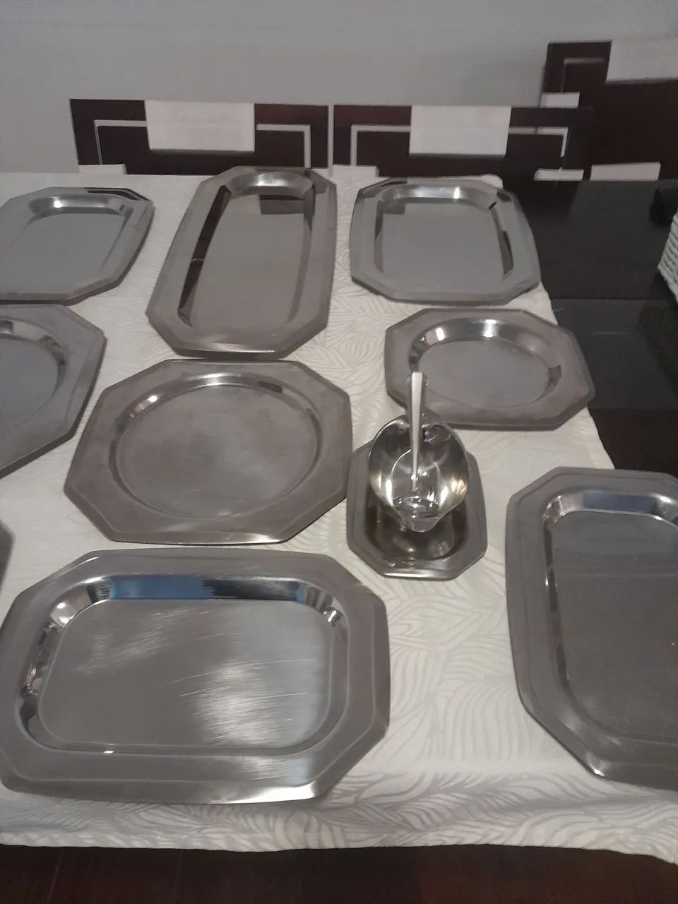 Baixela de inox - 14 pecas - Foto 3
