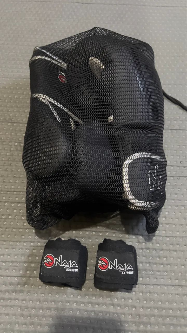 Kit Luva e Bandagem de Muay Thai Naja - Foto 2