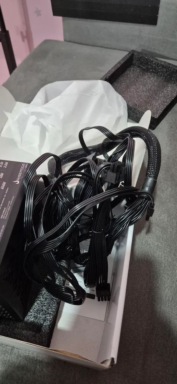 Fonte atx Zeus 650w full modular - Foto 5