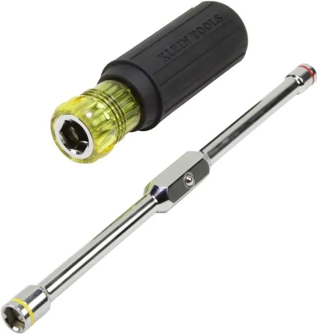 KLEIN TOOLS - Chave de porca sextavada 65064 2 em 1, 6 mm e 1,5 mm - NOVO