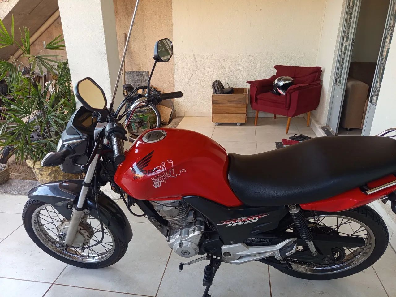 Moto resistente 