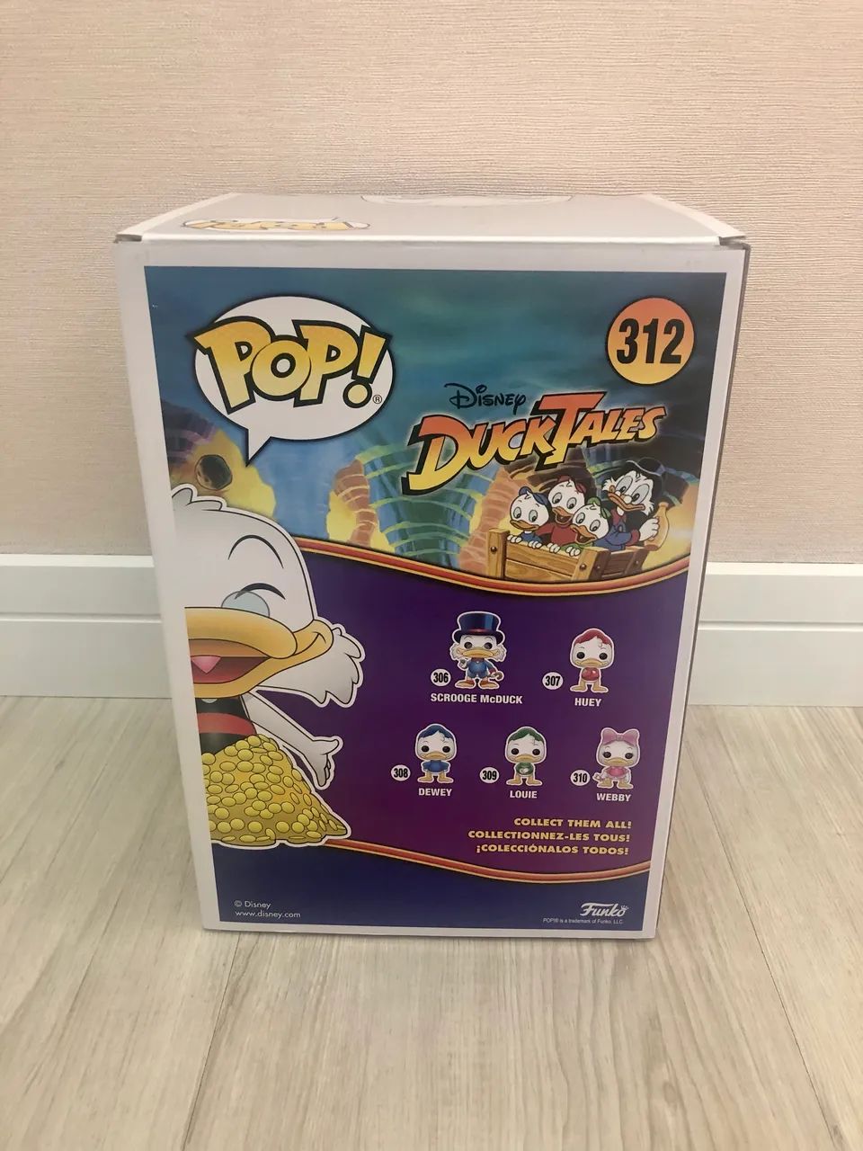 Apenas Caixa Vazia Com Blister Funko Scrooge Mcduck Exc Target 10 Polegadas - Foto 4