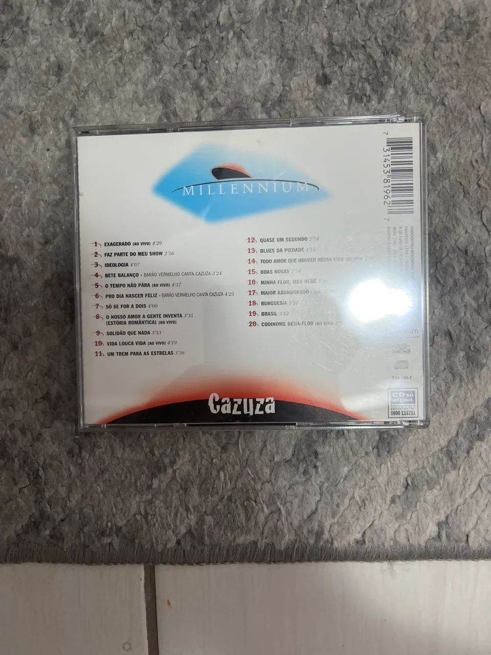 Cd Cazuza 20 músicas do século 20 - Foto 2