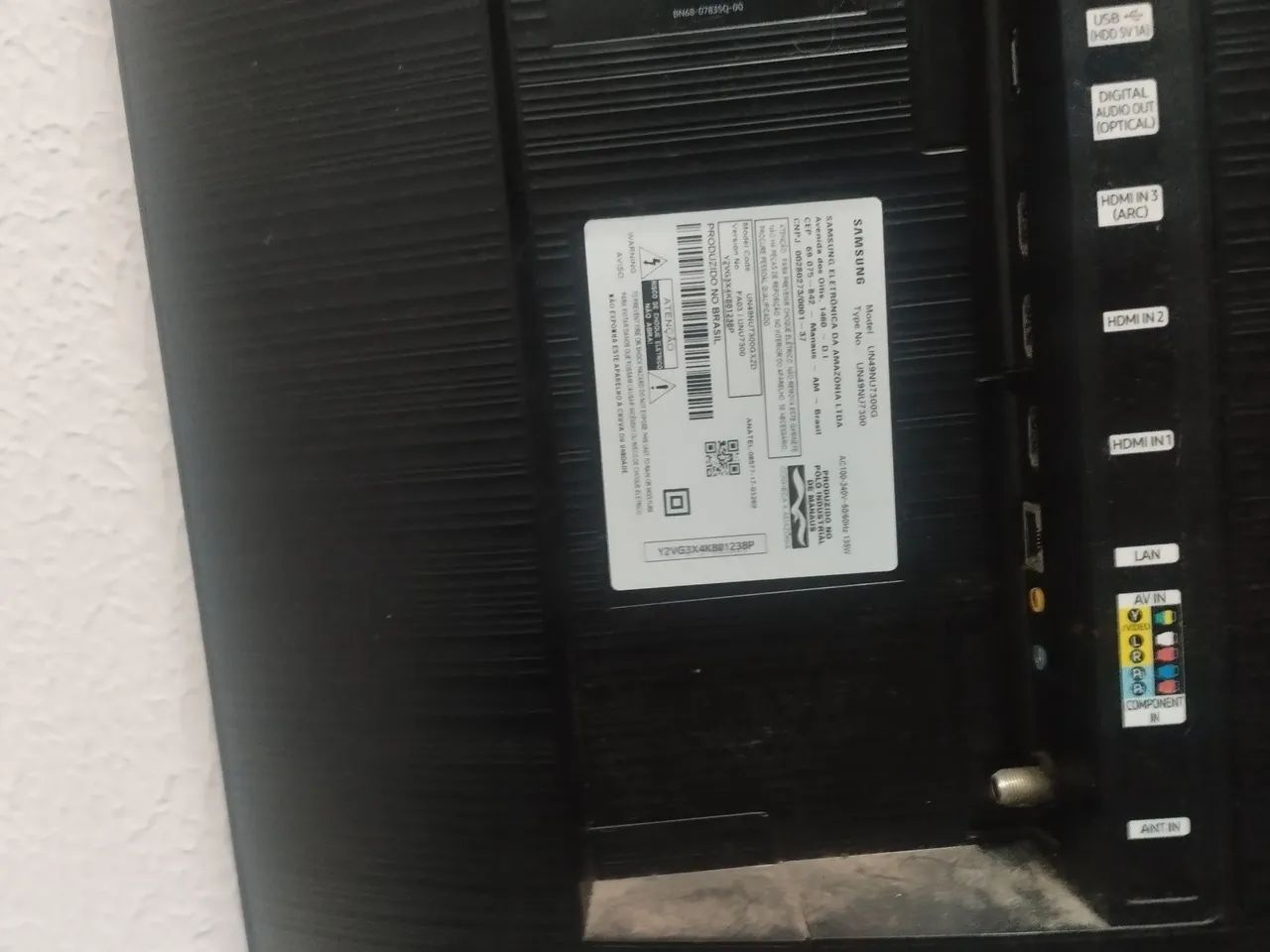 Tv Samsung curva para peça  - Foto 2