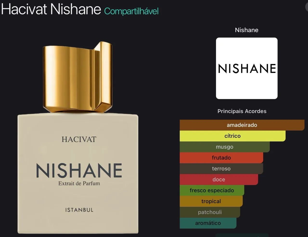 Perfume Nishane Hacivat 100ml - Foto 5