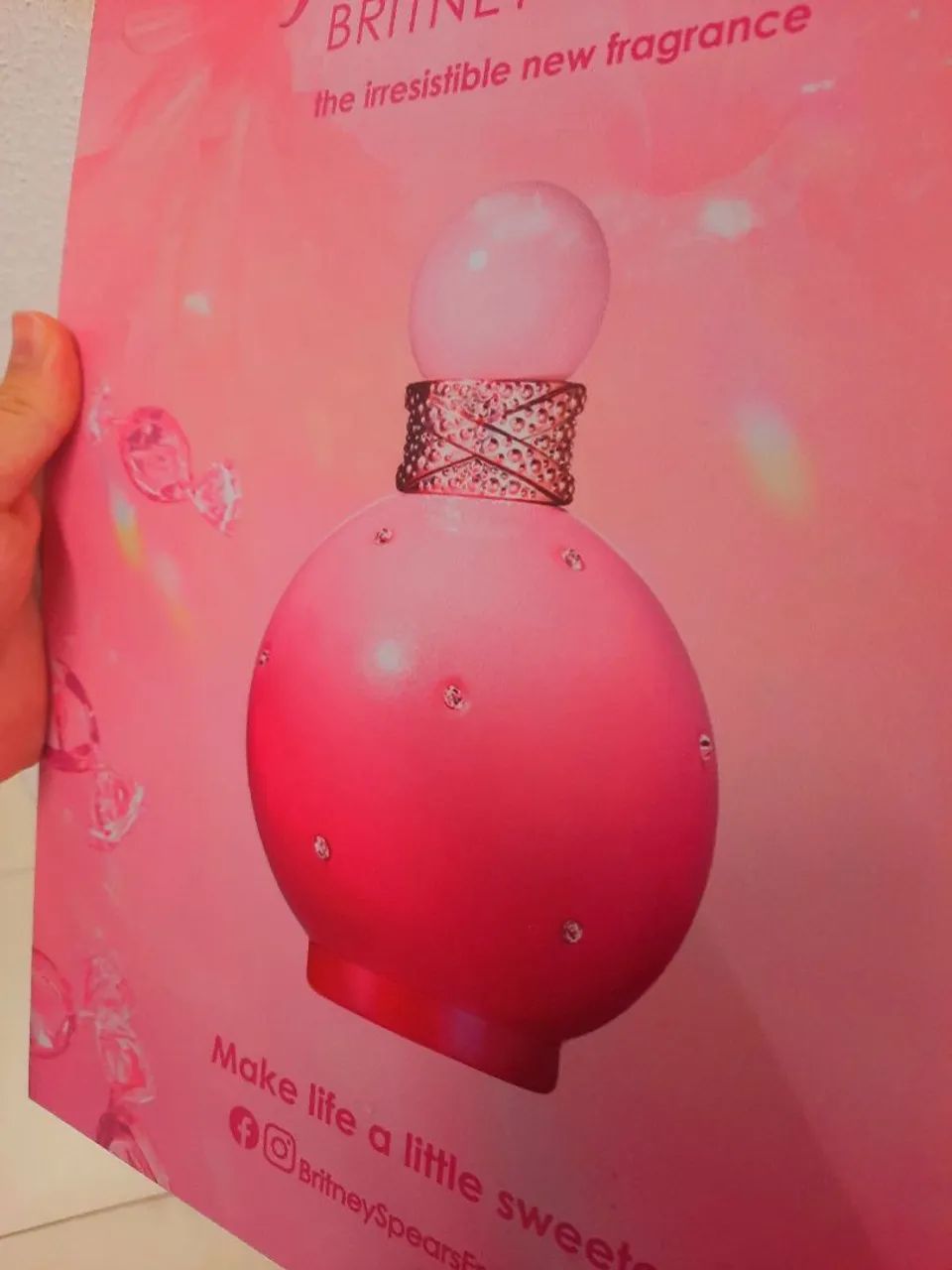 BANNER PERFUME BRITNEY SPEARS  - Foto 2