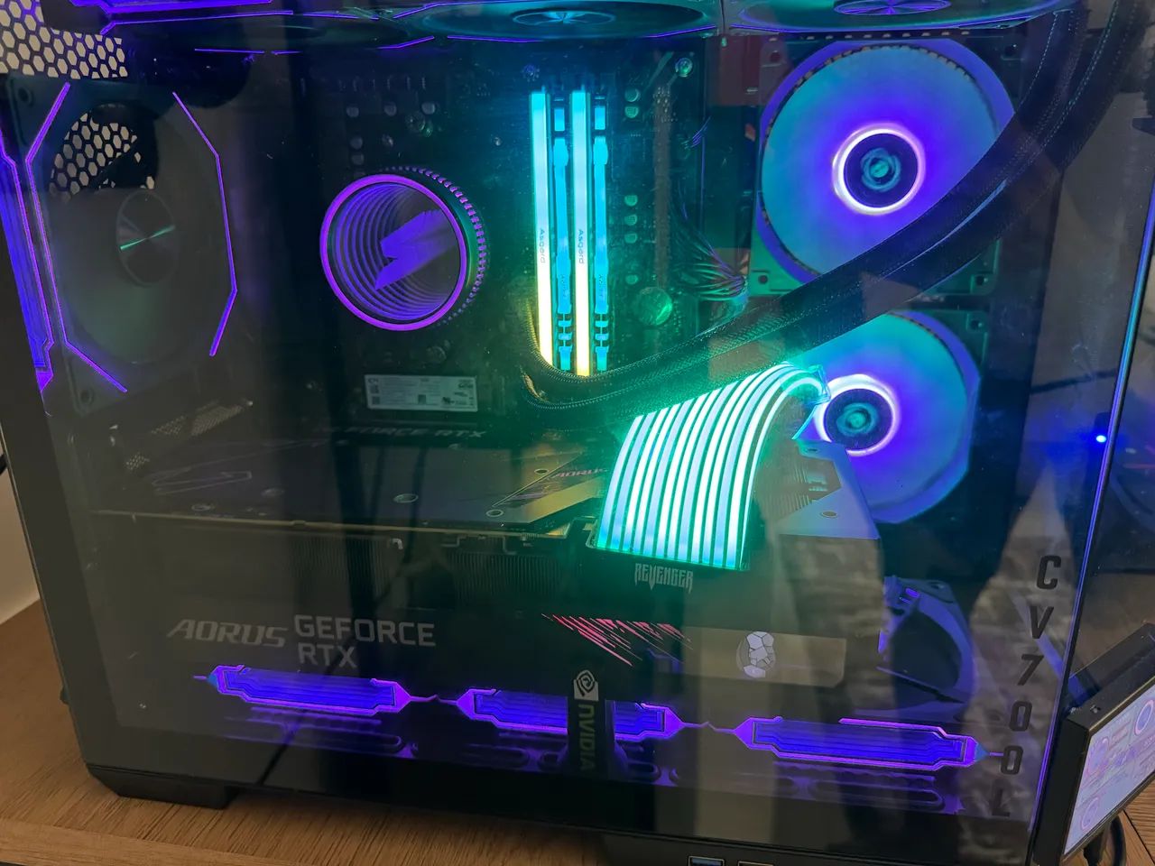 PC completo alto desempenho RTX3080TI MASTER - Foto 2