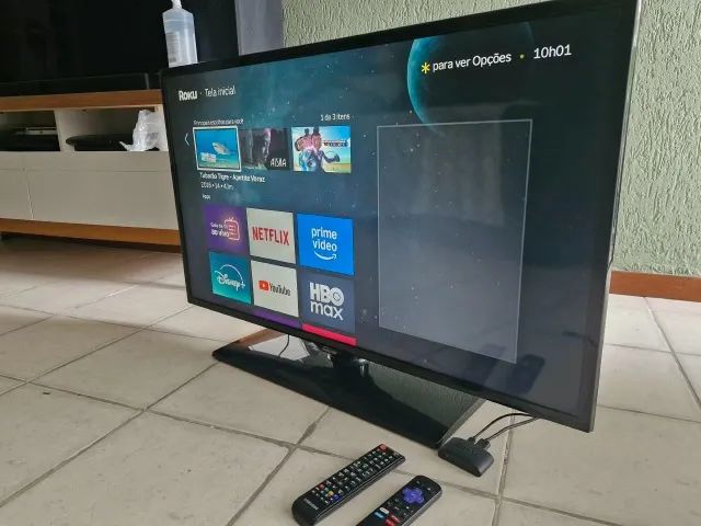 TV Samsung 40 Polegadas Full HD + Roku - Foto 3