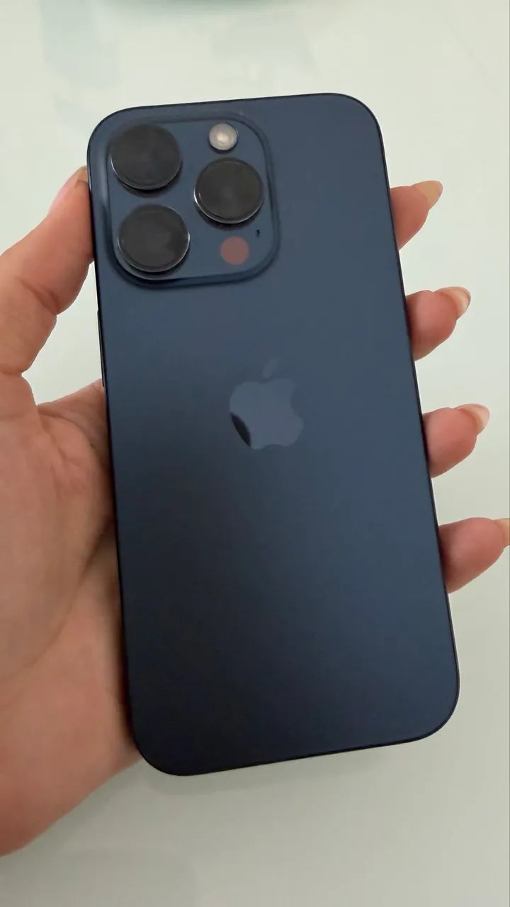 iPhone 15 Pro 256GB Blue Titanium - Excelente Estado - Foto 2
