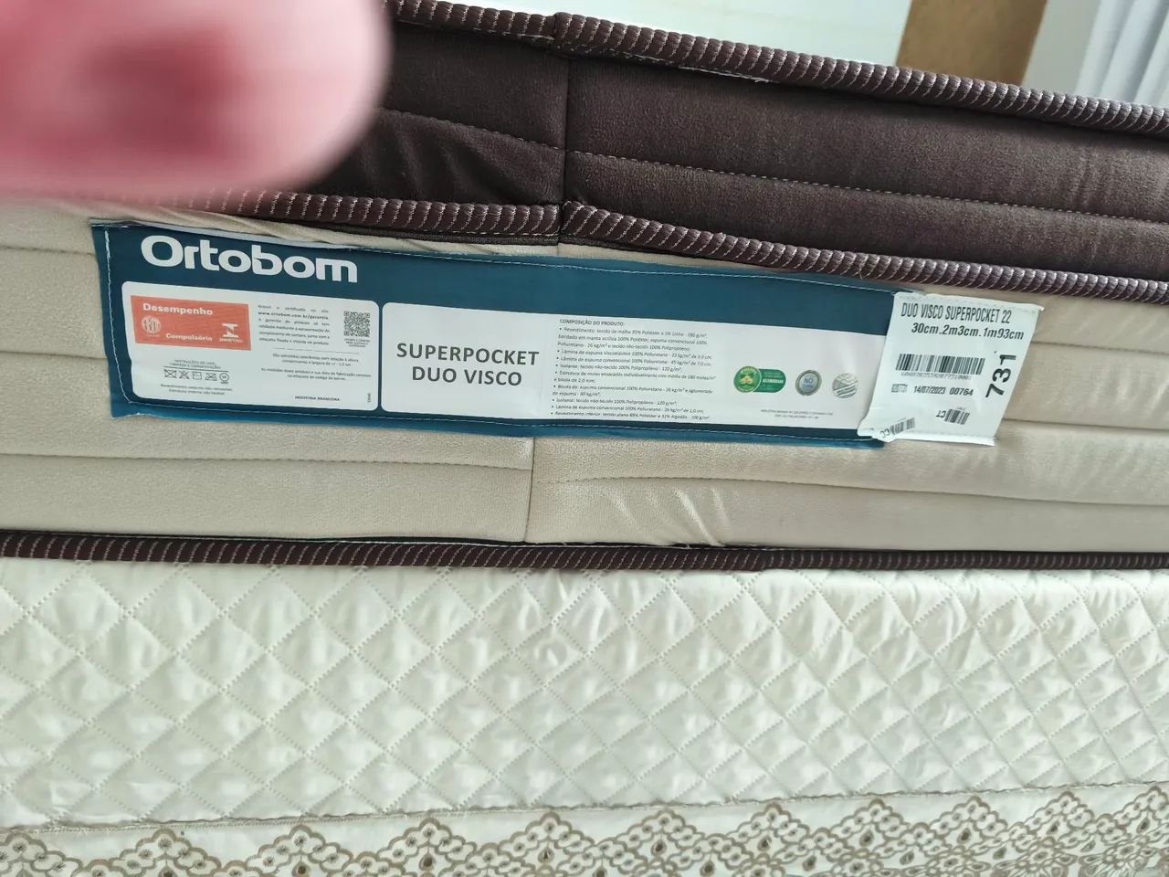 Colchão Ortobom King  - Foto 3