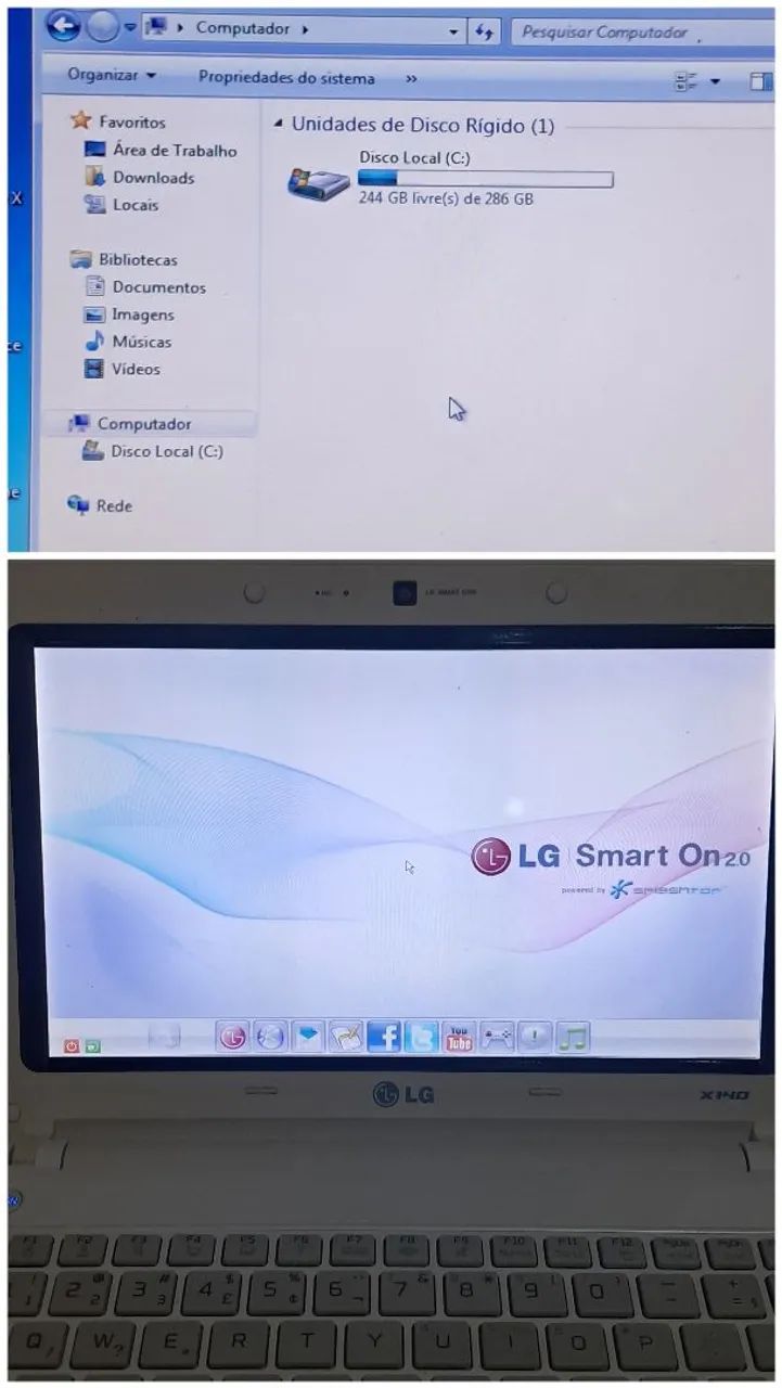 Mini Notebook Profissional LG X140 - Foto 5