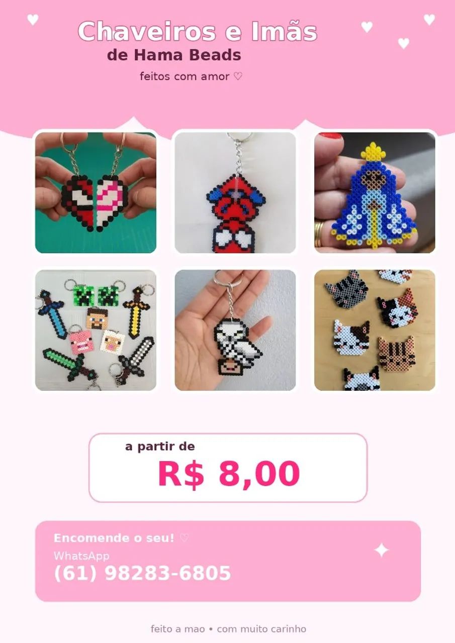 Chaveiros e Imãs